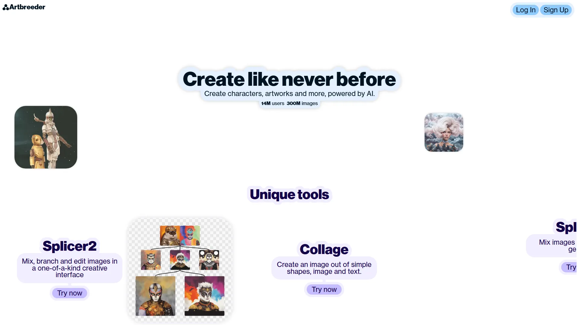 Artbreeder screenshot