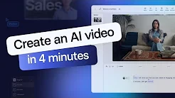 AI Video in 4 Minutes with Synthesia