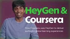 How Coursera uses HeyGen to deliver authentic global learning experiences