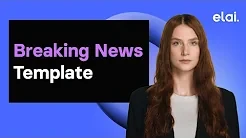 Breaking News template example