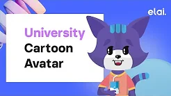 University Cartoon Avatar